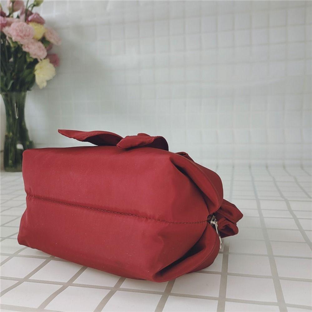 Flowers Ladies Handbag Zipper Mini Mother Bag Lolita Gothic Handheld Purse  Outdoor