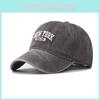 New York Cotton Wash Casual Baseball Cap With Windresistant Design For Adults