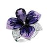 Accessories, Simple Flowers, Creative Personality Diamond Rings, Jewelry