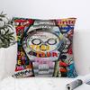 Time Is Money Watch Street Graffiti Pillow Cover Design Cushion Cover Decor Holiday Decorati