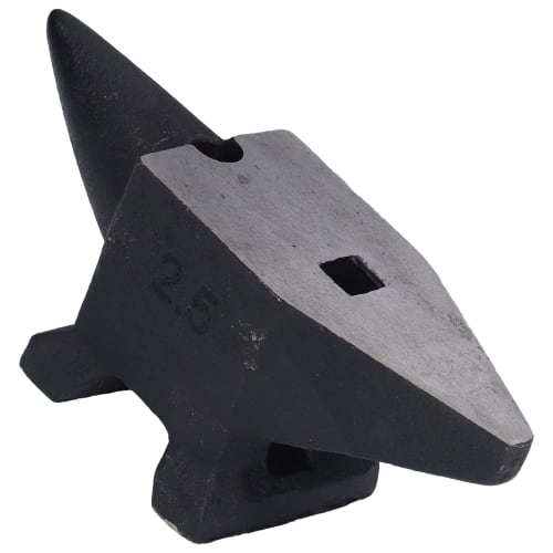 Working anvil, 2.5kg rust-resistant anvil steel for smith forging