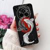 For Realme 14 Pro 14Pro+ Elegant Floral Cat Printed Phone Case For Realme 14 Pro Plus 14Pro 5G Soft Silicone TPU Cases