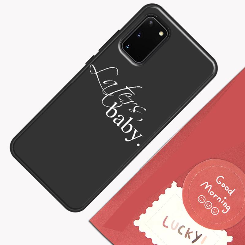 

Laters Baby Fifty Shades of Grey Phone Case For Samsung Galaxy S23 S26 Ultra S20 S21 S22 S24 S25 Plus S10 S25 FE Cover Shell Galaxy S20