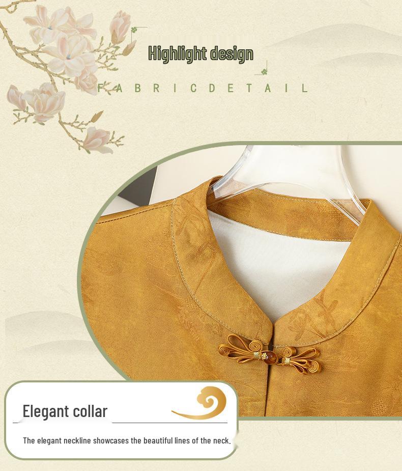 Chinese Style Embroidered Floral Vest for Women - Middle-Aged and Elderly Frog Button Stand Collar Sleeveless Jacket 2026 Style