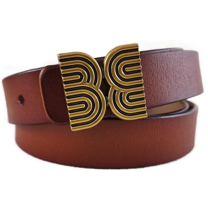 Ladies Leather Belt With Simple Design For Daily Casual And Office Use