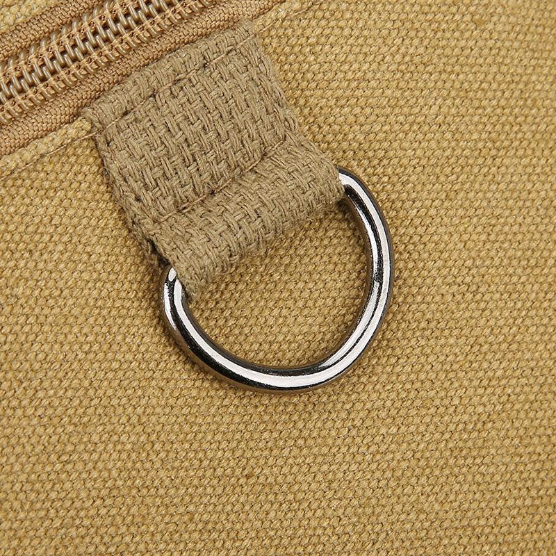 Bolsa Transversal de Lona Vintage para Homens - Bolsa de Ombro Estilosa Tote Mensageiro (Portátil Durável para Viagem e Uso Diário)