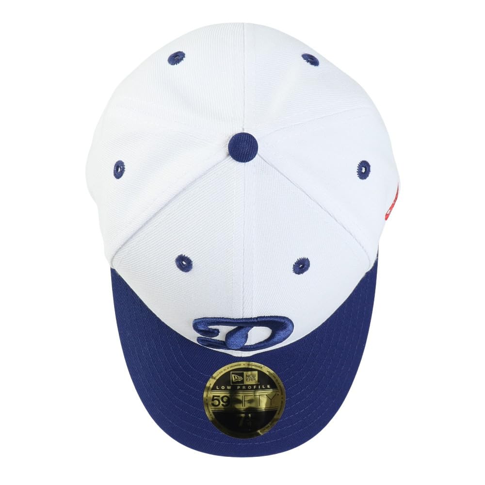 [New Era] Cap MLB Los Angeles Dodgers LA WhiteDark Royal 7 58 LP5950 DOD PACK LOSDOD WHI DROY 14388388 NER36C1682