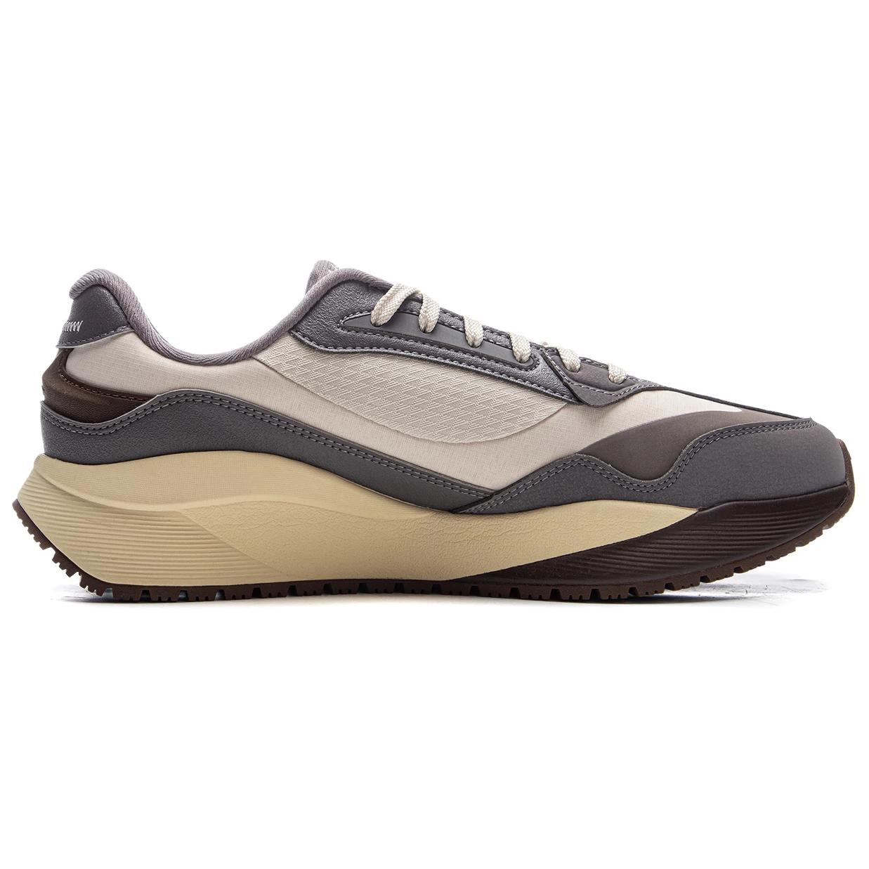 

Новые кроссовки LiNing Load Capacity 2.0 Нескользящие Легкие Низкие Повседневные Мужские Бежевые Серые AGCU351-3 44