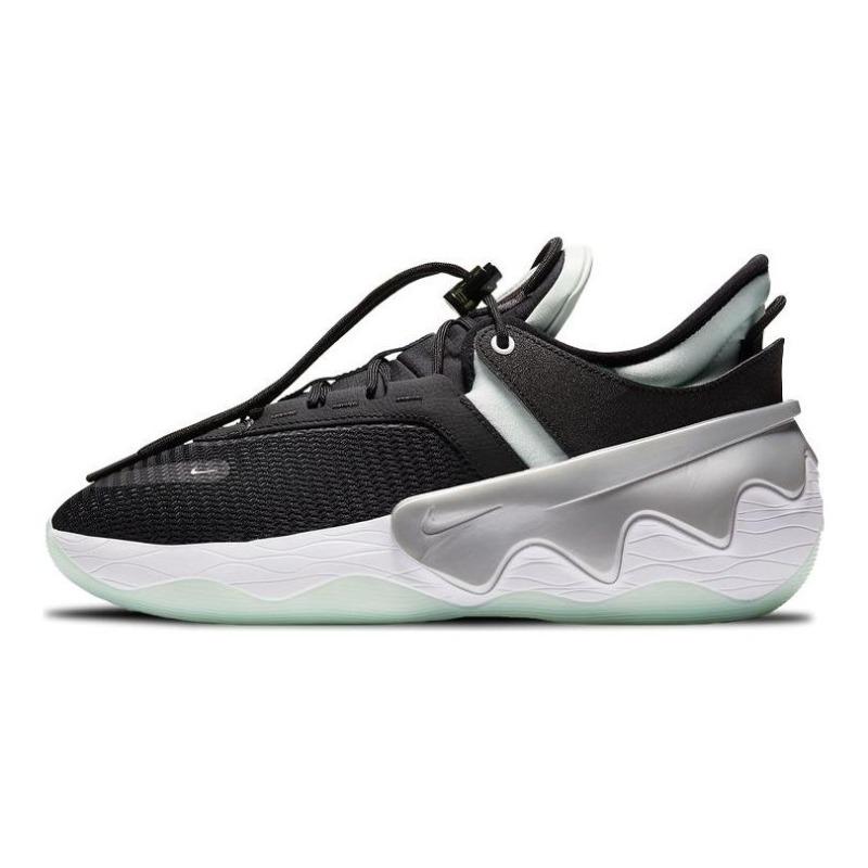 Nike D/MS/X Distorted DNA "All-Star" Men's Low Top Basketball Shoes Black White Barely Green DA7255-001