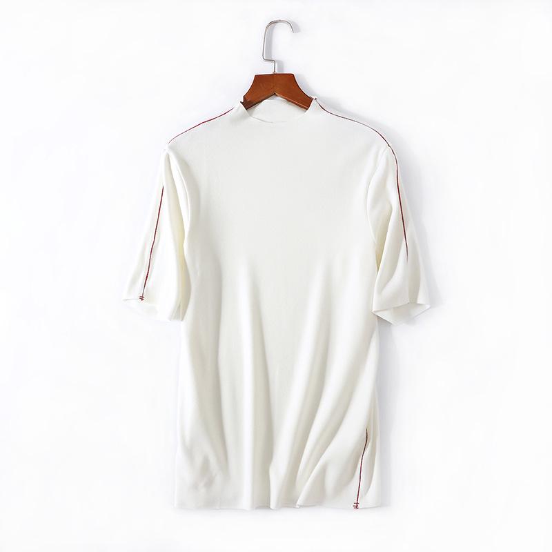 

Мужская немецкая бархатная футболка со средним рукавом - модный теплый топ на осень и зиму XXL (suggested weight 70-80 kg) белый