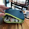 New Silicone Coin Purse Waterproof Multi-purpose Travel Pouch Solid Color Cosmetic Bag Women Girls