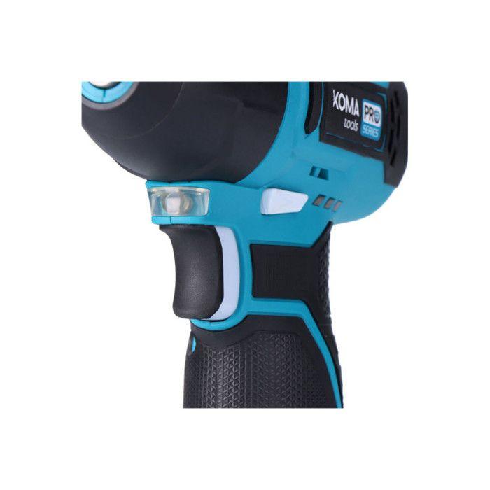 Clé à chocs sans fil - KOMA TOOLS - 12V - Batterie 2,0Ah - Chargeur inclus - Ergonomique