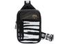 Polyester Sling Bag, Shoulder Bag, Crossbody Bag Regular Unisex Black White CW5403-100
