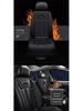 12V Heated Plush Car Seat Cushion - Winter Warmth for Front and Rear Seats