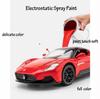 Legierung, Sammlerstück 1:32 Maserati MC20-Spielzeugautos aus Druckguss, Rückzugsfahrzeuge mit Ton und Licht für Kinder und Erwachsene, Geschenkkollektion