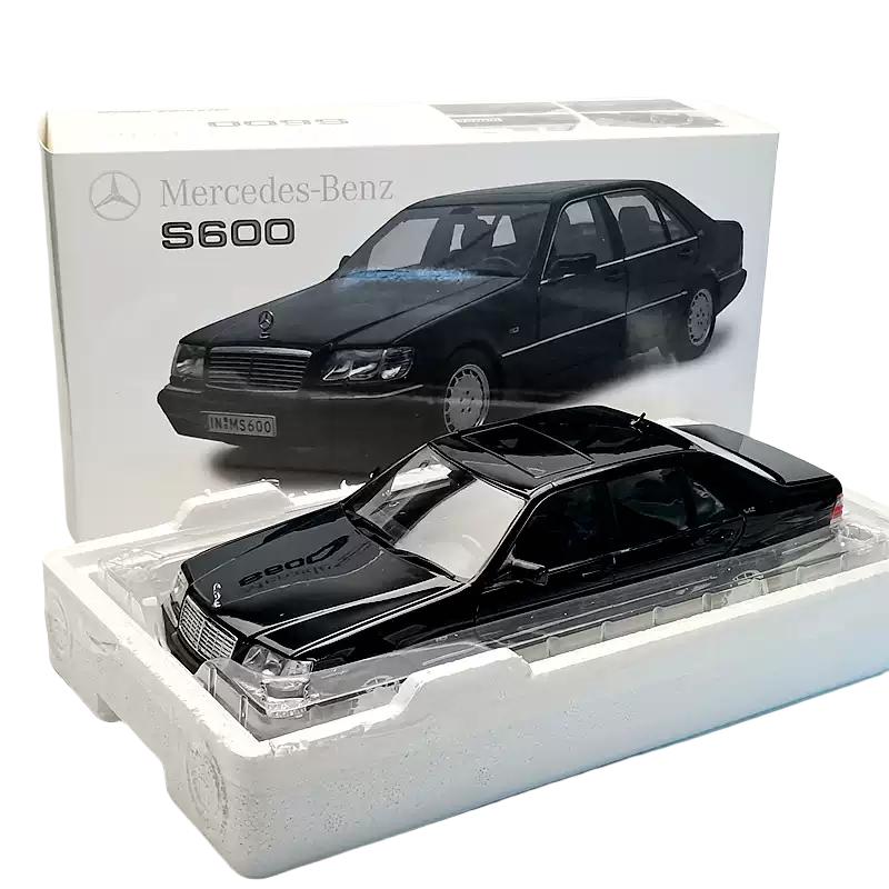 Flaw Special Offer Diecast 1/18 Car Model Scale Mercedes Benz S600 Alloy Model Car Toys for Boys Gift Benz S600 Original Box