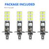 4 Pieces, H1 6000K Super White, 80W LED Headlight Bulb Kit, Fog Driving Lights