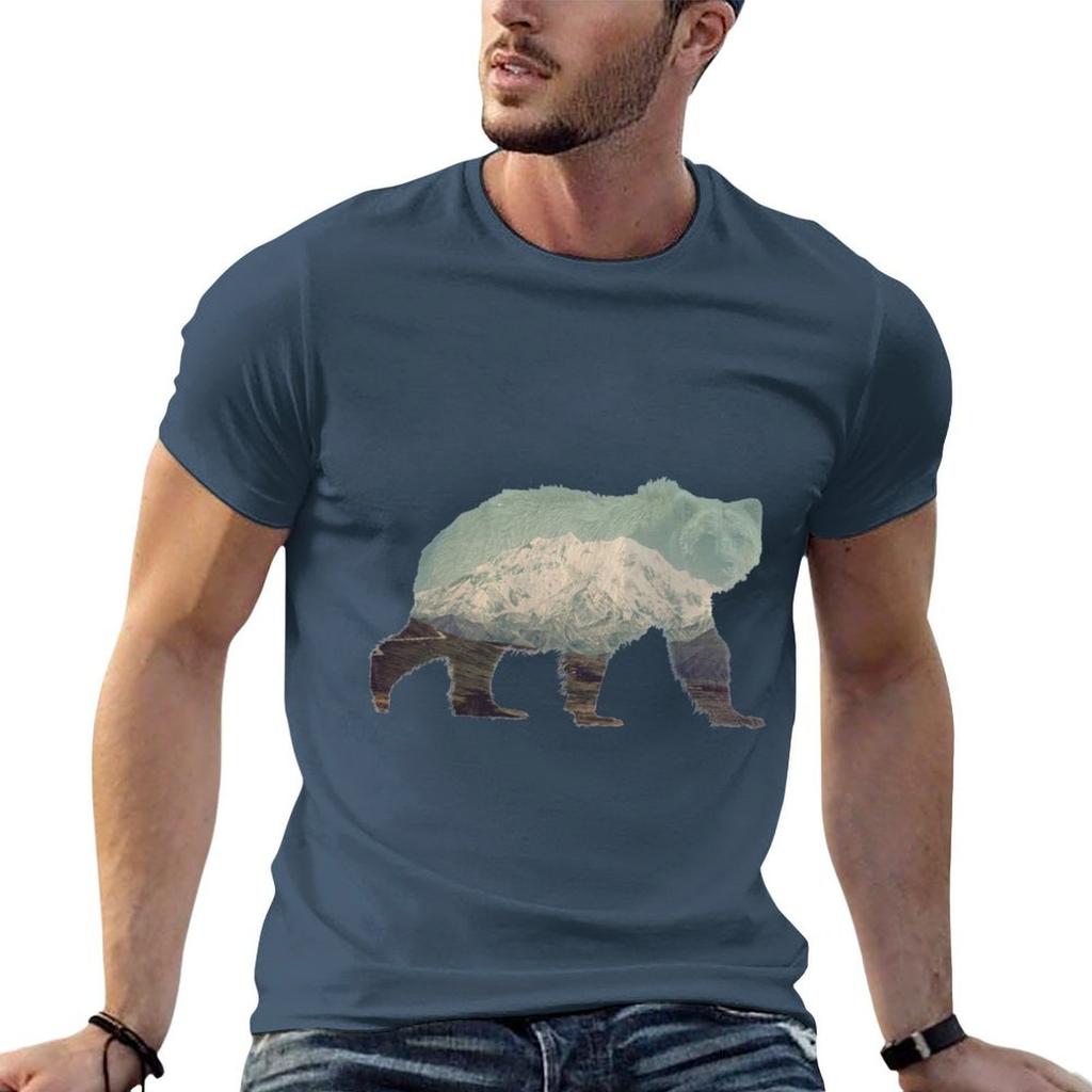 Denali Bear Tshirt Large Size Breathable Tee