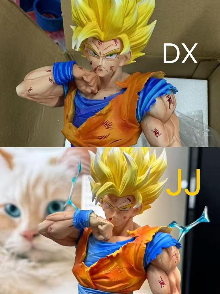 Z Son Goku Ssj2 Figure Led Base Super Saiyan 2 Goku Pvc Action Figures 33cm/12.2inch Collection Model Toys Gifts