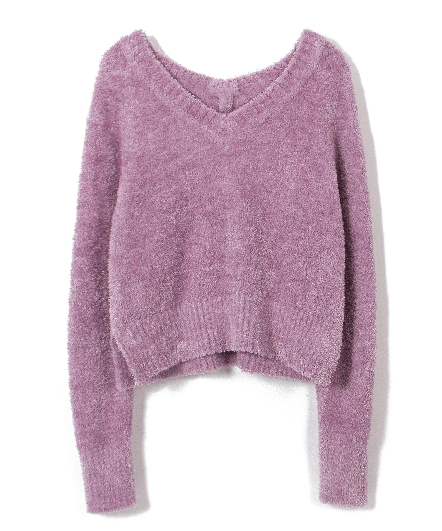 Snudge V-Neck Lavender Lavender/Fresh