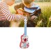 Kids Guitar Toy Plastic Cartoon Pattern Educational 4 String Playable Ukulele Toy for Boys Girls