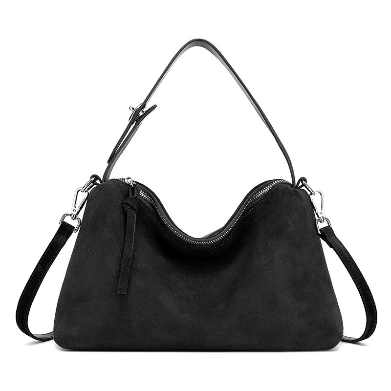 Designer style women s bag, can be carried diagally with e shoulder multifunctial suede leather bag high-quality leather 30x13x28cm