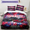 3PC Custom Name JDM Car Culture Poster Bedding Set Duvet Cover Closure Includes 1 Duvet Cover & 2 Pillowcases for Bedroom