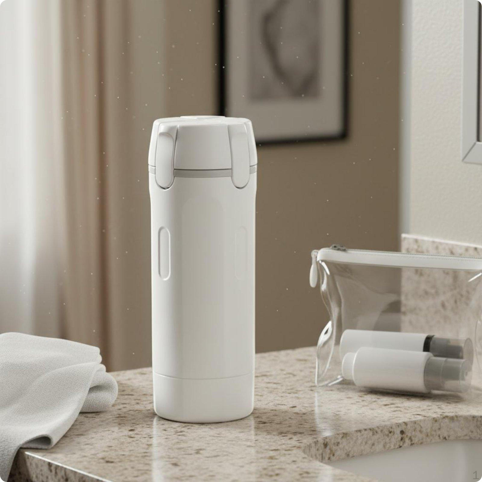 Portable Toiletry Dispenser Kit LeakResistant Travel Bottle Easy to Use Quadruple