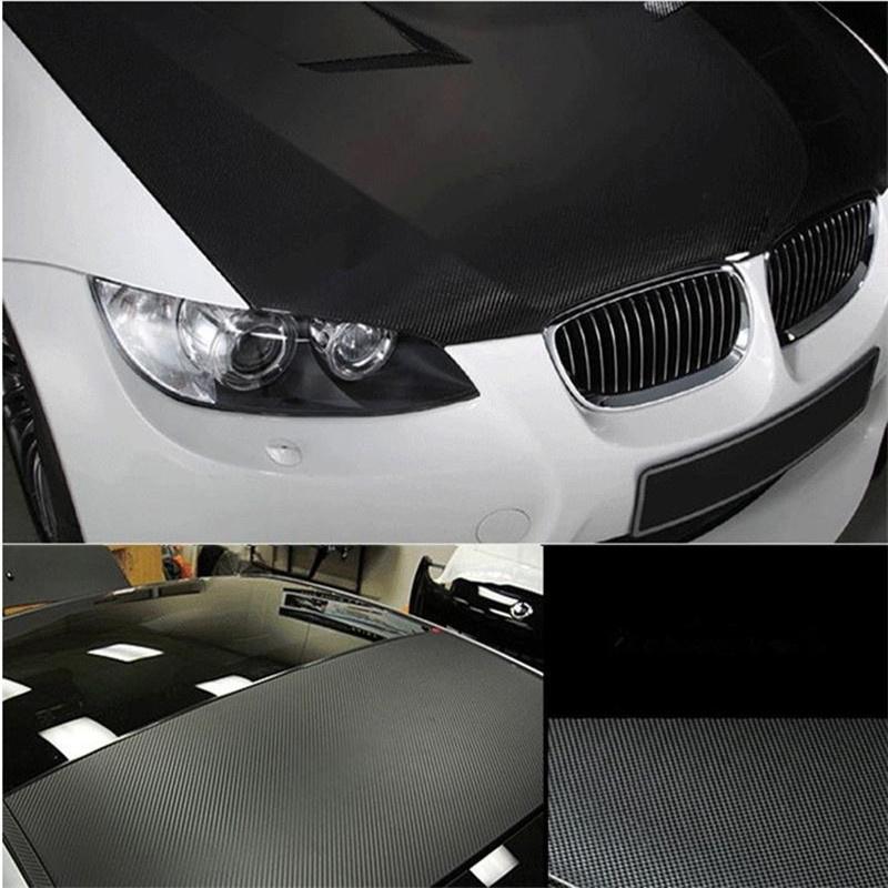 Mode Carbon Fiber Vinyl Film Motorrad Carbon Fiber Car Wrap Blatt Rolle Film Aufkleber Aufkleber