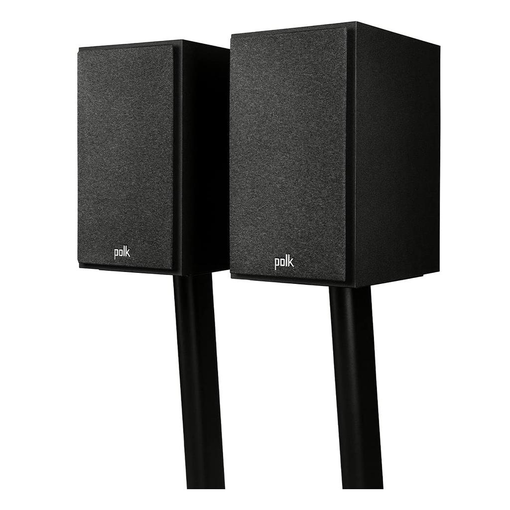 POLK AUDIO Monitor XT Series Bookshelf Speaker Matte Black MXT20 Set of (1 2)