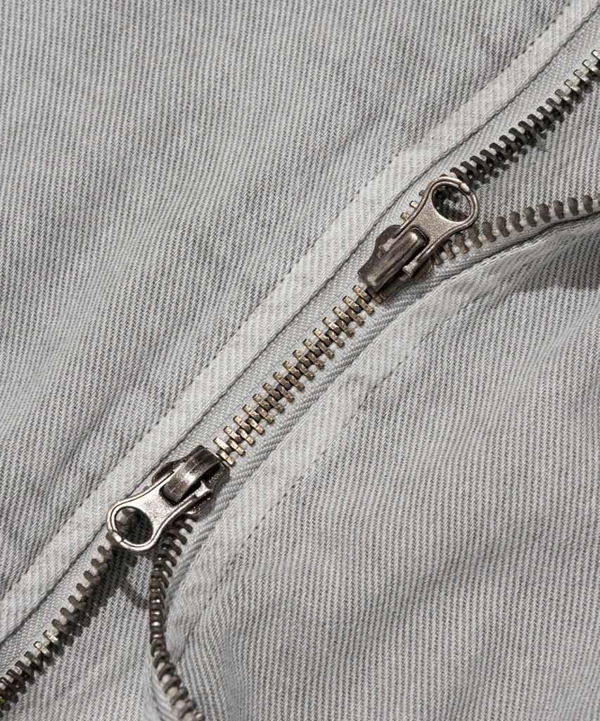 Cargobros Pigment Washed Blouson Jacket (Grey)