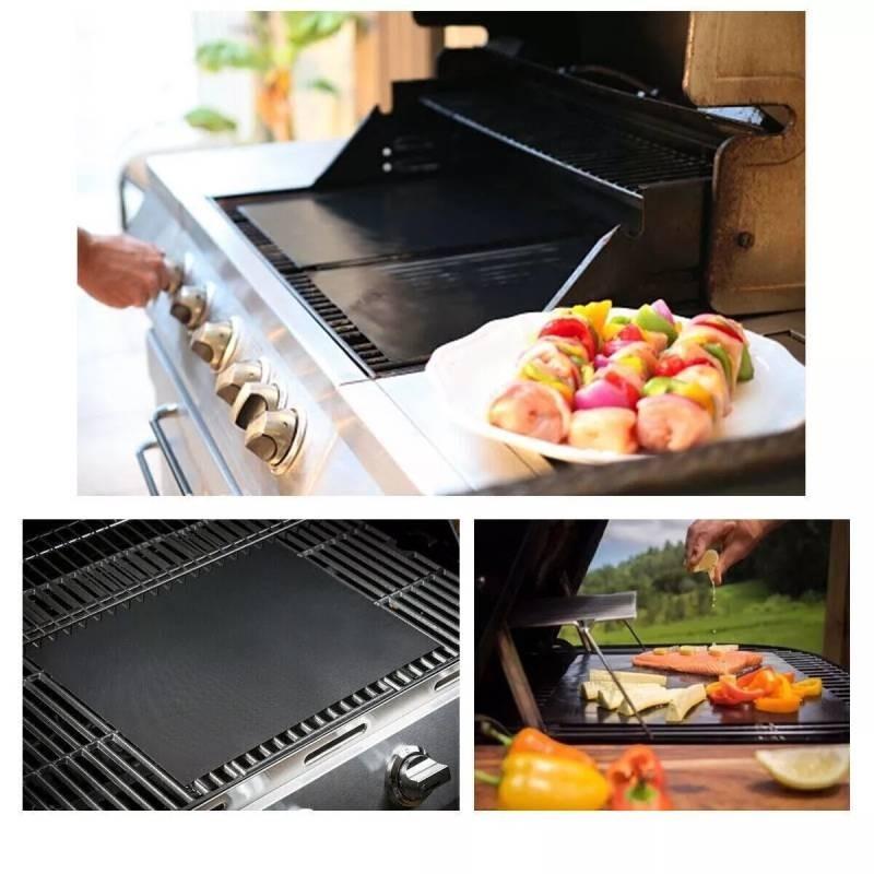 Durable Non-stick Bbq Mat Perfect For Outdoor Grilling And Baking