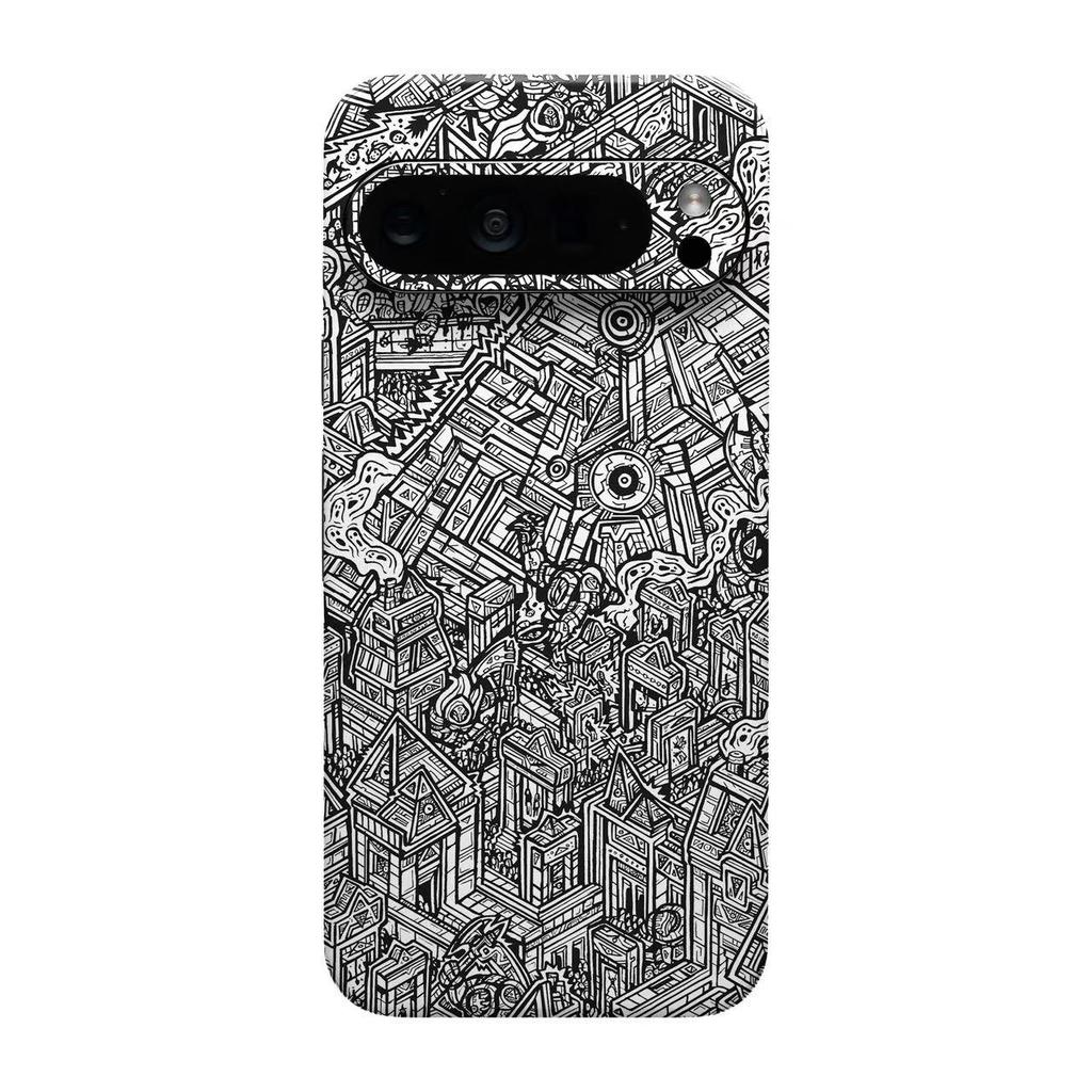 Colorful Decal Skin for Google Pixel 10 9 8 7 Pro 6 6pro Back Screen Protector Film Cover Case Macaroon Wrap Matte Sticker