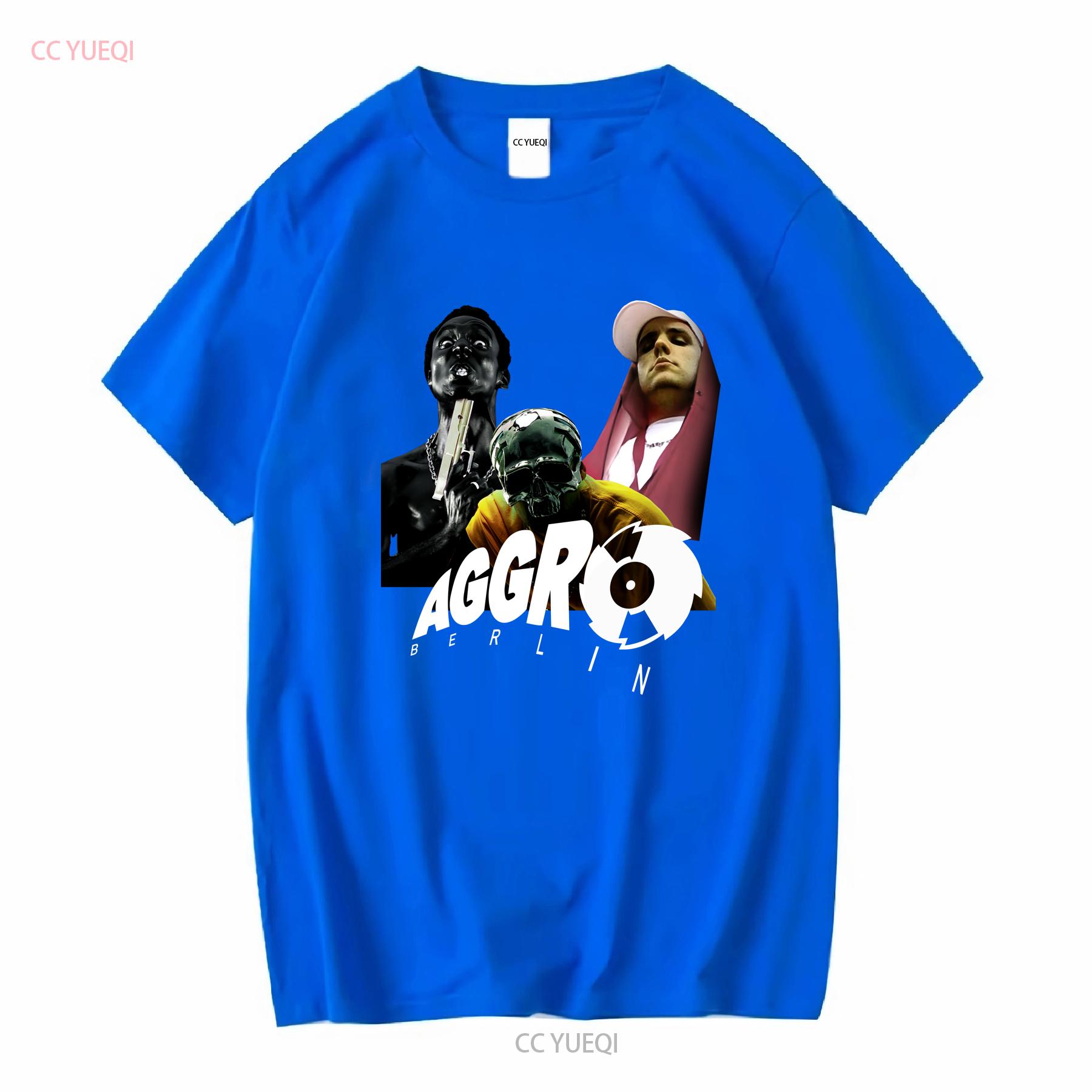 

Aggro Berlin rap band tee long or short sleeves vintage Washed fashion Slightly Stylish graphic Unisex Stretched Casual M