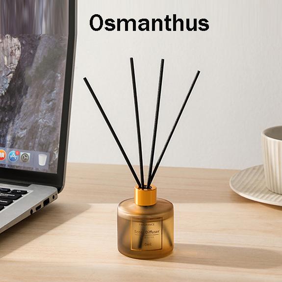 

YXY 50ml Peach Scents Diffuser Essential Oil Freesia Fragrance Lasting Toilet Deodorization Beedroom Reed Diffuser Sets & Sticks 50ml set with sticks