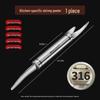 Stainless Steel Shrimp Line & Shell Peeler – 2-in-1 Back Opener & Remover Knife for Home Use