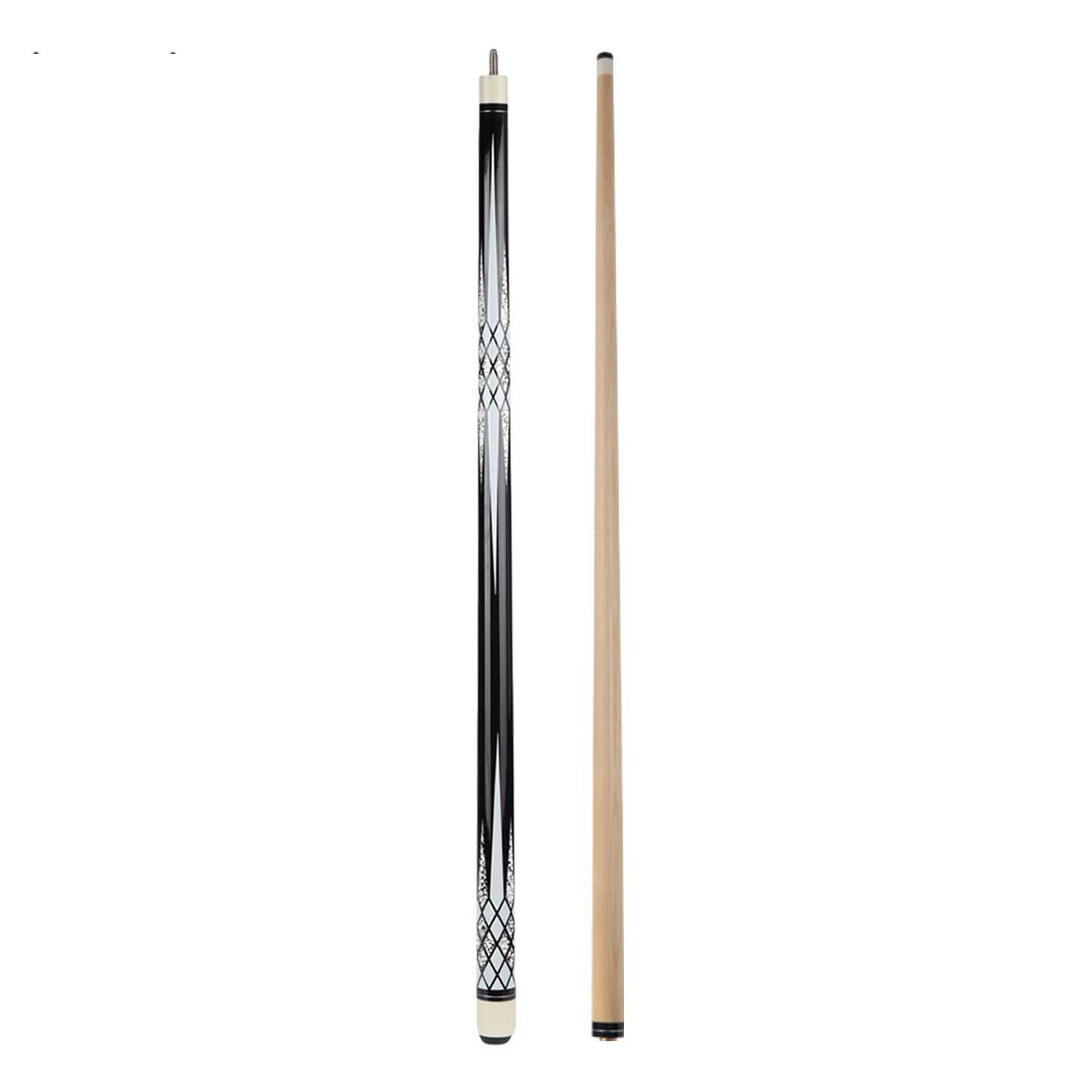 Billiard Cues: Big Head, Chinese Black, and American Pool Cues Split for Eight/Nine Ball Games
