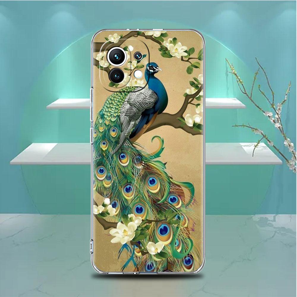 Clear Case For Xiaomi Mi Poco X3 NFC M3 Pro F3 F1 11 Lite 12 Note 10 11T 9T Transparent Phone Cover Mountain Painting
