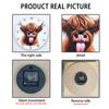 High-Quality Cute High-Quality Countryside High-Quality Highland High-Quality Cow High-Quality Wooden High-Quality Wall High-Quality Clock