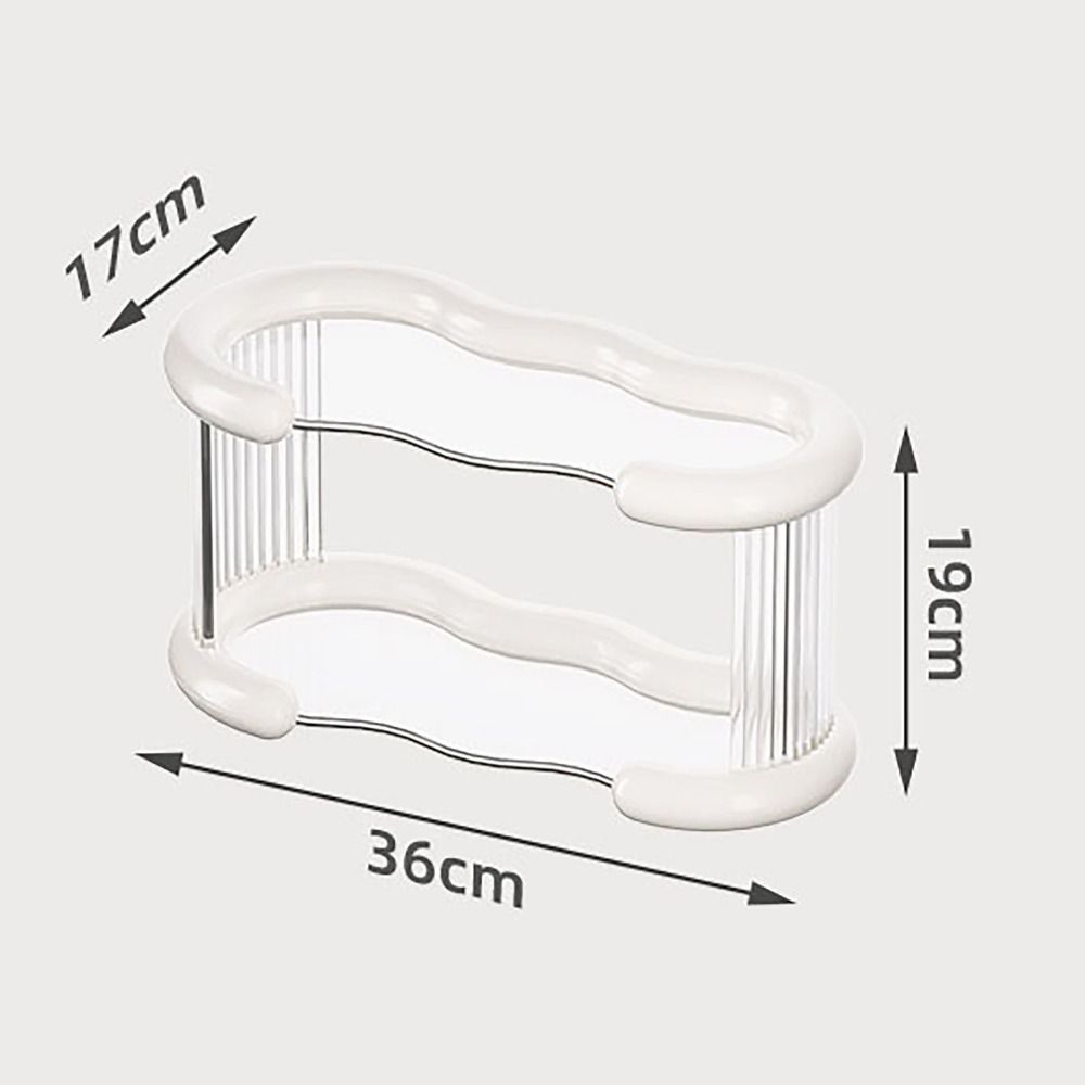 Layered Commodity Shelf Non-slip Rubber Pad Makeup Shelf Simple Shelf  Cosmetics