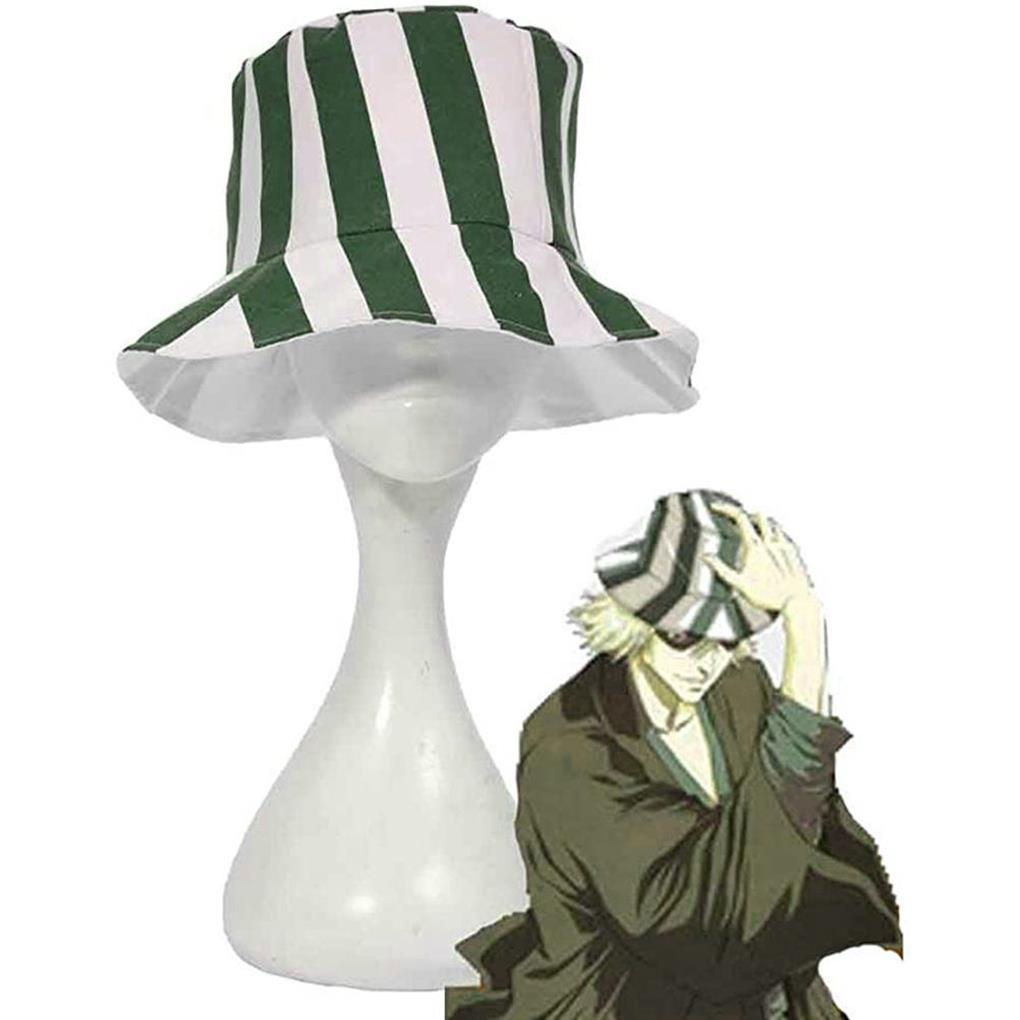 Cosplay Hat Vertical Striped Men Women Summer Fashionable Cartoon Unisex Caps Bucket Hats Party Accessories Christmas