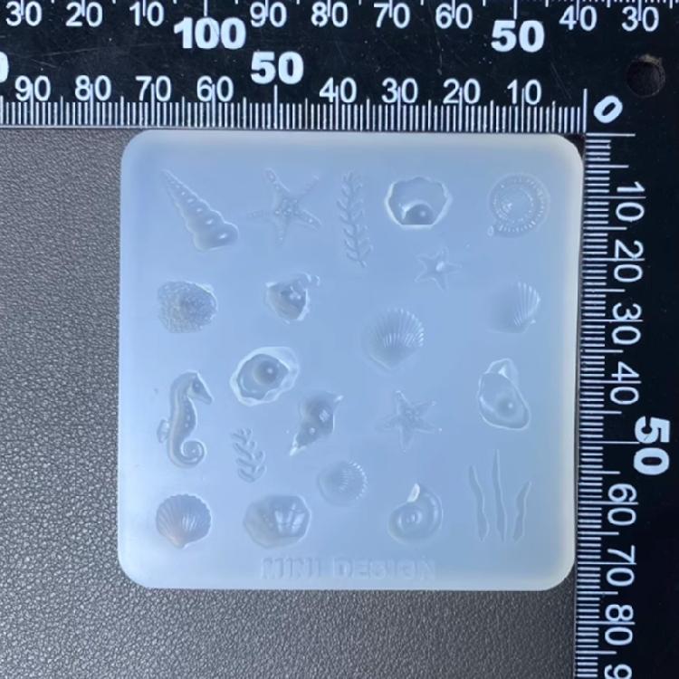 Detailed Sea Creature Silicone Mold For Epoxy Resin Art Handmade Jewelry Pendant Supplies And DIY Gifts