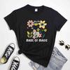 Boho You Are Made Of Magic Tshirt Unisex Summer Apparel Cotton Tshirt Aesthetic Botanical Wildflower Inspirational Tee Top