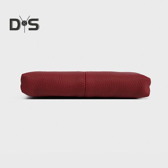 Portofel Plic pentru Dame Vintage cu Închidere Tip Sărutare, Plic din Piele Naturală, Portofel de Călătorie cu Sloturi Multiple pentru Carduri, Suport pentru Carduri pentru Întâlnire, Petrecere, Cumpărături