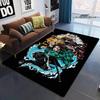 2024 Demon Slayer Printed Carpet for Living Room Decoration Japanese Anime Bedroom Area Rug Non-slip Home Bathroom Floor Mat