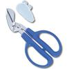 Hasegawa Cutlery Plastic Bottle Scissors, Blue, PS-50H, Overall Length: 16cm, Blade Length: 3.4cm