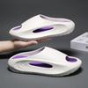 Fashion Men slippers Summer Luxury Sandals men Outside fashion outdoor Casual Beach slippers Breathable Shoes for men Home Slippers2024