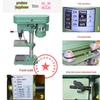 ZHX 13MM Lightweight Mini Bench Drill: Variable Speed Electric Drill Press for Home Woodworking.