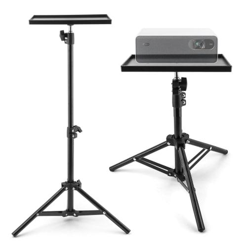 Ranjaner Projector Tripod Stand, Portable Laptop Tripod Stand, Multipurpose DJ Equipment Studio Stand Mount Holder for Outdoor Office Home Stage, Heig