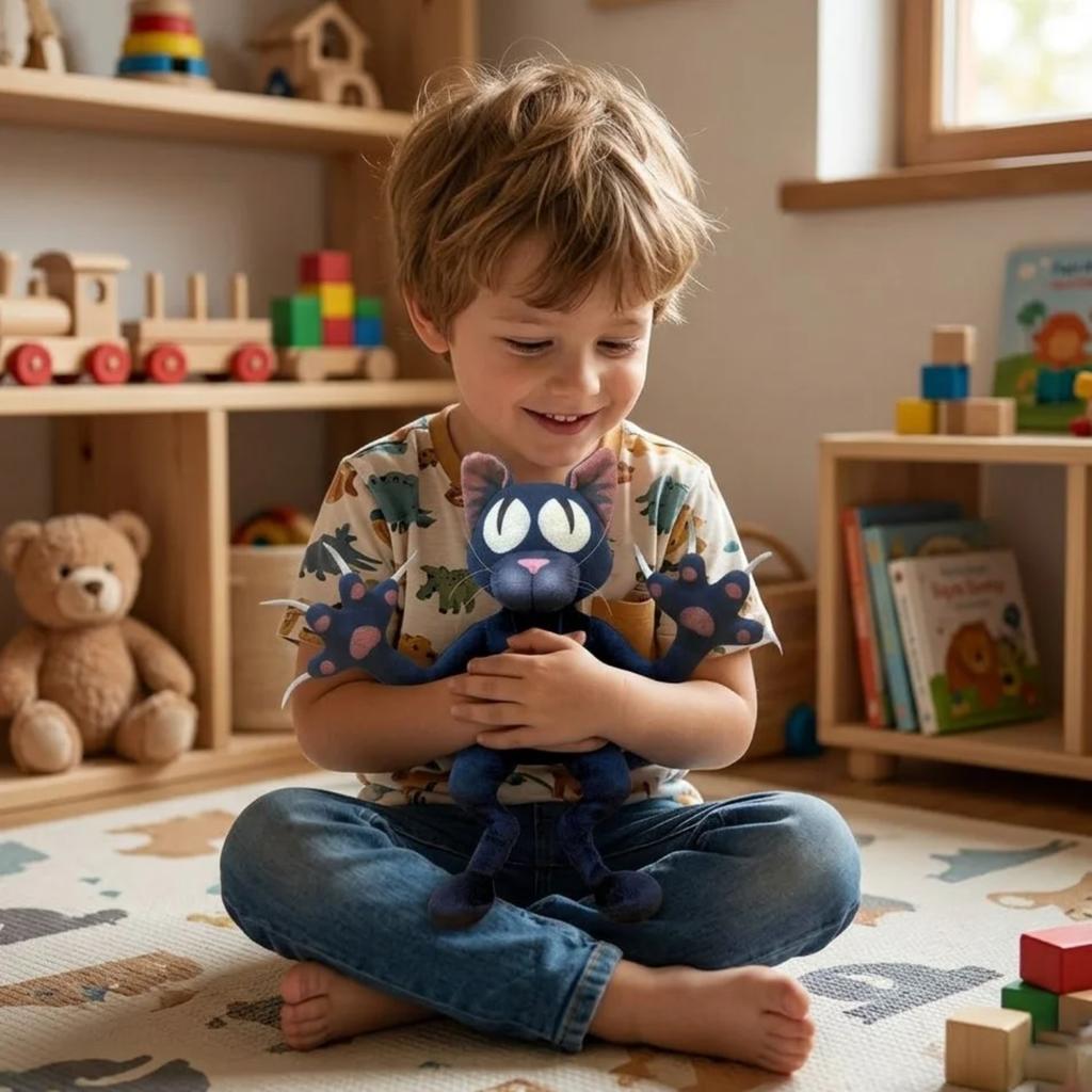 99 Nights In The Forest Cat Plush The Cat Monster Plushies Toys Soft Stuffed Animals Doll Birthday Gift For Kids And Game Fans